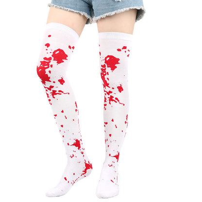 Halloween Thigh High Knee Socks(6 Pairs) - image 8