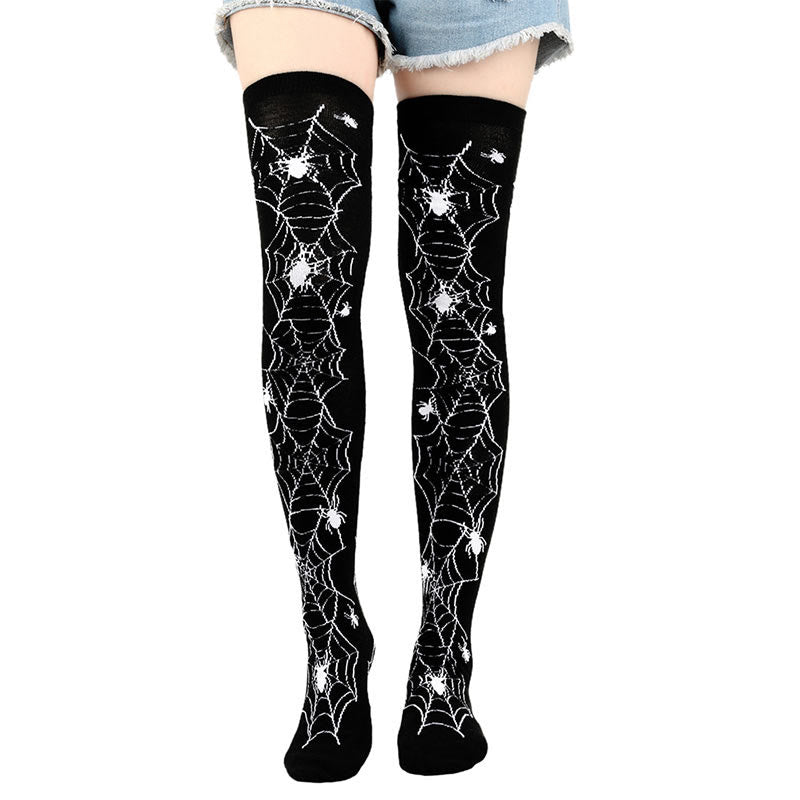 Halloween Thigh High Knee Socks(6 Pairs) - image 2