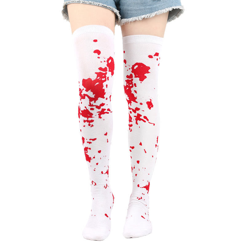 Halloween Thigh High Knee Socks(6 Pairs) - image 4