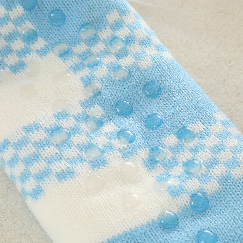 Plus Size Grid Slipper Socks - image 7