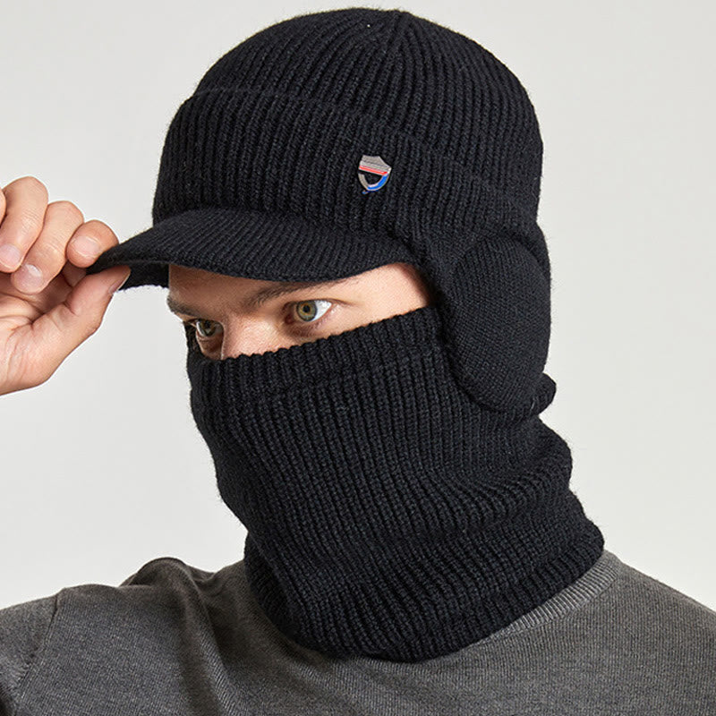 Warm Earmuffs Beanie Scarf 2 In 1 Set - image 2