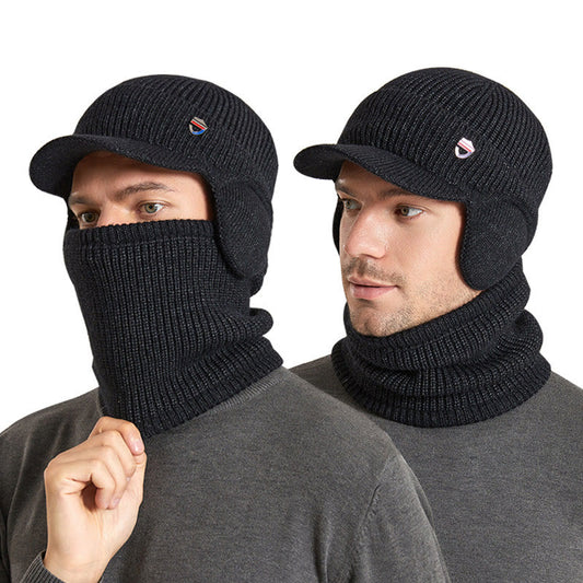 Warm Earmuffs Beanie Scarf 2 In 1 Set - image 0
