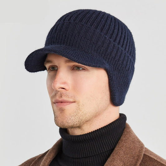 Warm Earflaps Beanie Hat Warmer - image 0