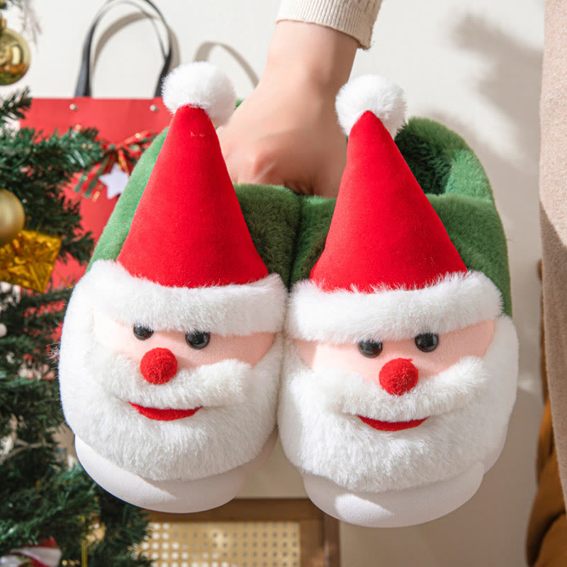 Plus Size Santa Claus Slippers - image 3
