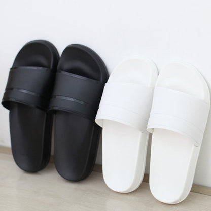 Plus Size Non Slip Solid Color Slides - image 4