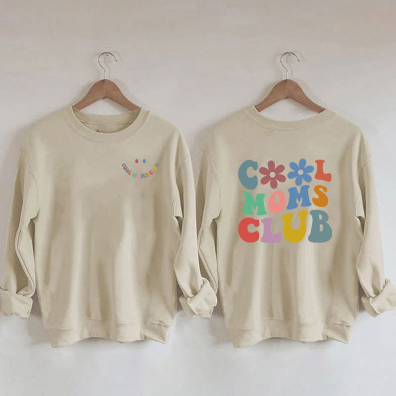 Plus Size Colorful Text Sweatshirt - Khaki - 3XL - image 0