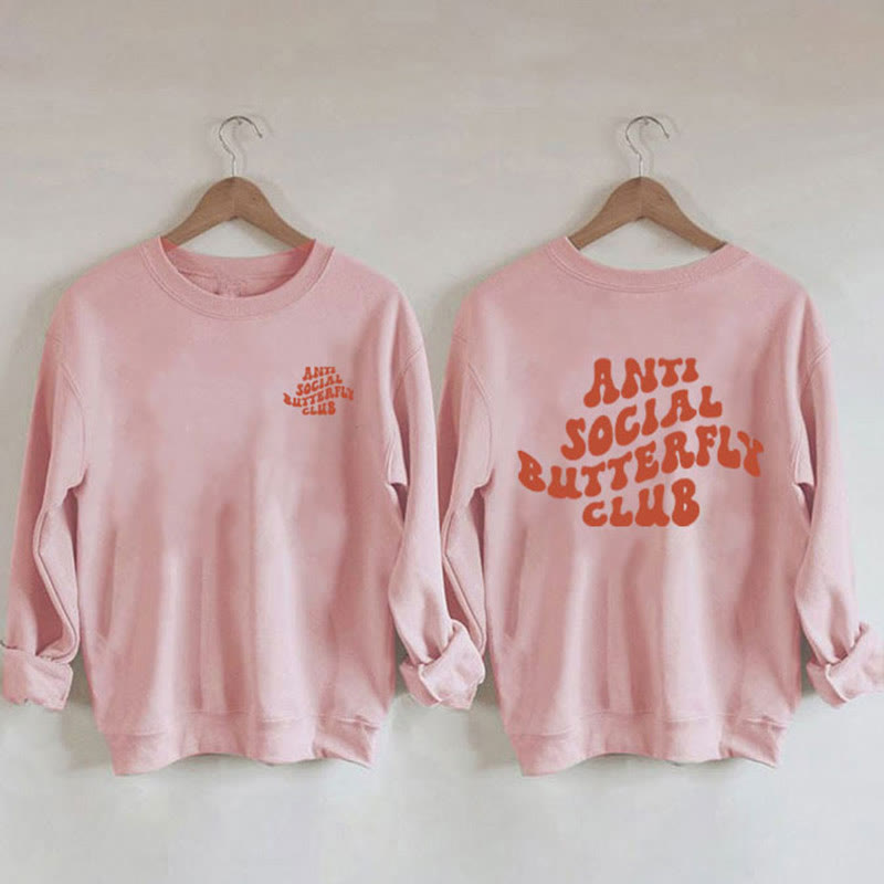 Plus Size Orange Text Sweatshirt - Pink - 3XL - image 2