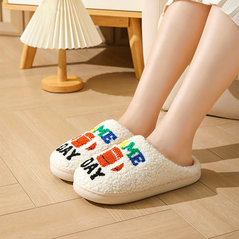 Plus Size Rugby Slippers - image 1