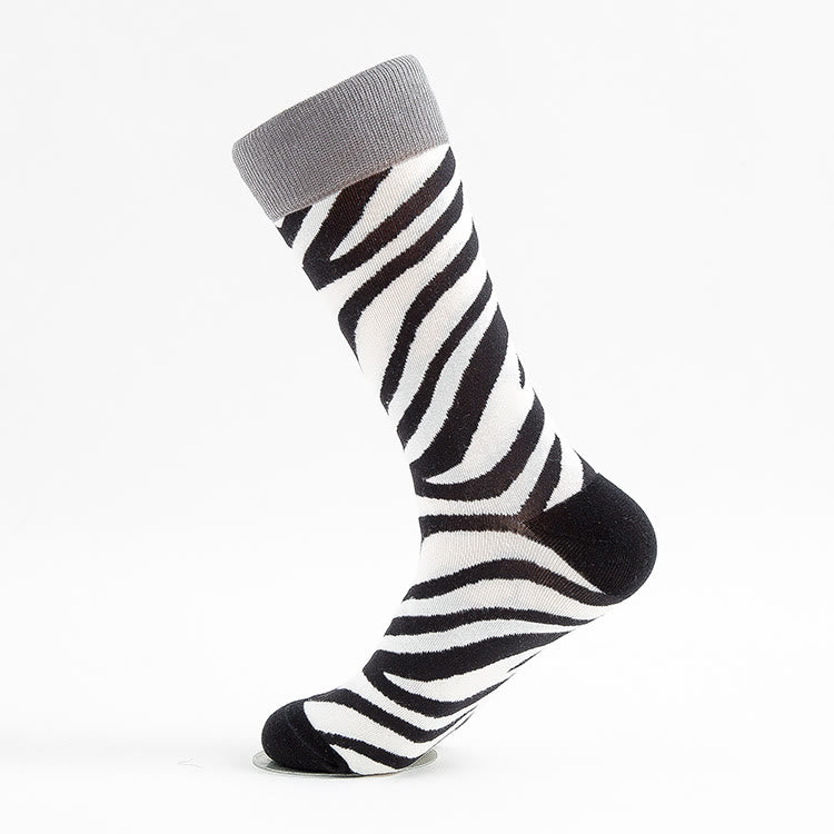 Plaid Heart Crew Socks(5 Pairs) - image 1