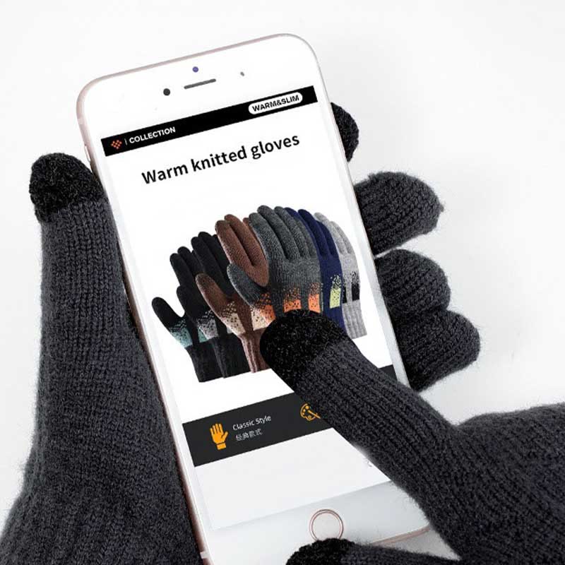 Jacquard Winter Warmth Gloves - image 1