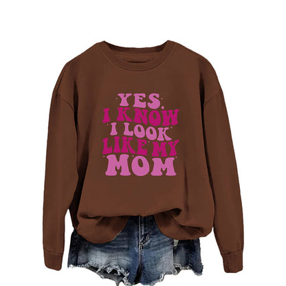 Plus Size Purple Letters Sweatshirt - Coffee - 2XL - image 2