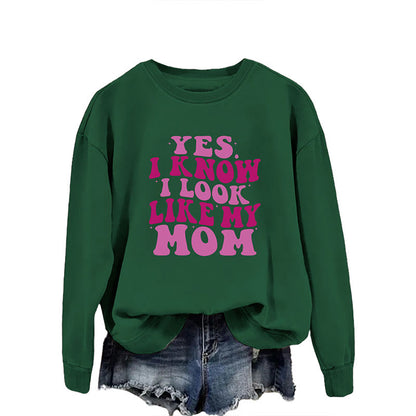 Plus Size Purple Letters Sweatshirt - Dark Green - 2XL - image 6