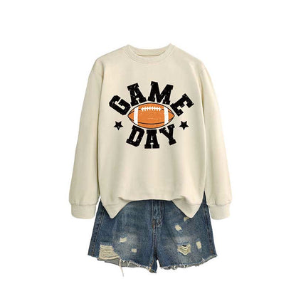 Plus Size Game Day Sweatshirt - Apricot - 2XL - image 1