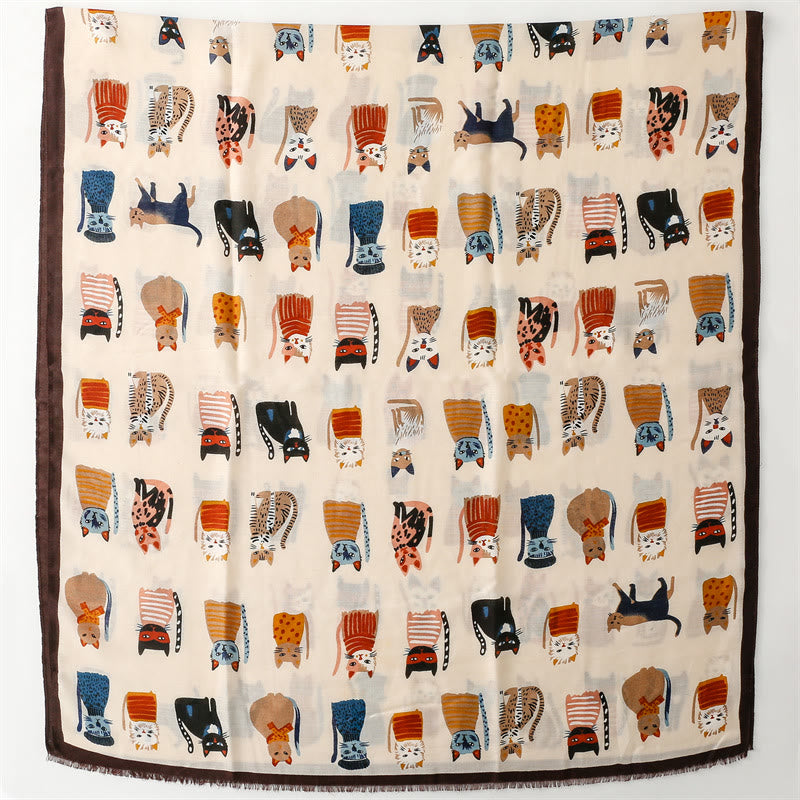 Cut Cat Warm Scarf - image 6