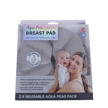 Reusable Hot and Cold Compress Breast Pad - Grey - image 3