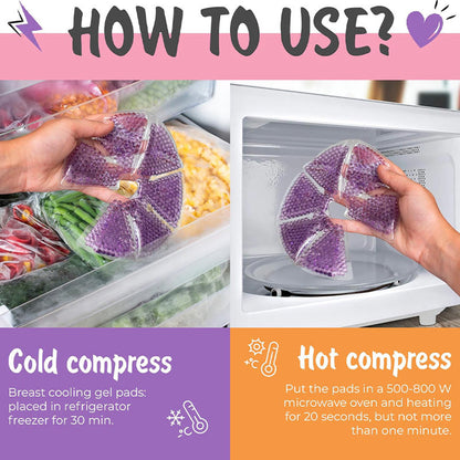 Reusable Hot and Cold Compress Breast Pad - image 1