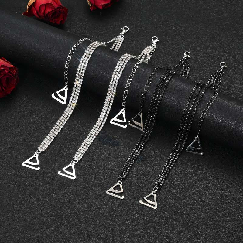 Sexy Rhinestone Jewelry Crystal Lingerie Chain(3 Pairs) - image 4
