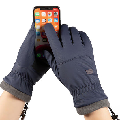 Waterproof Thickening Ski Gloves - image 1