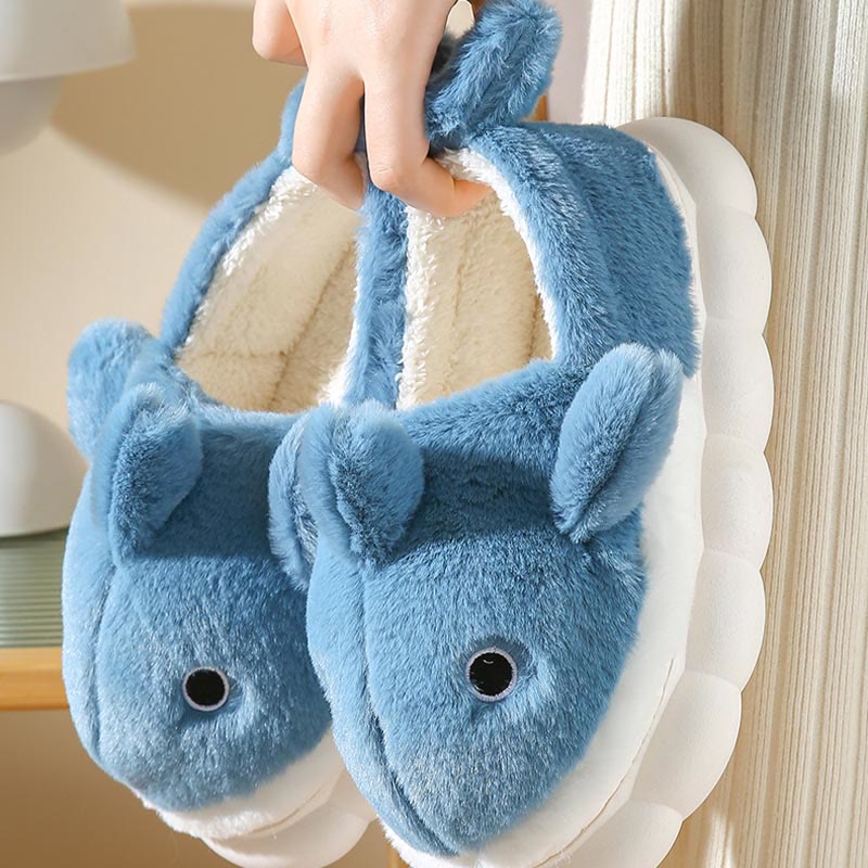 Plus Size Cute Whale Slippers - image 2