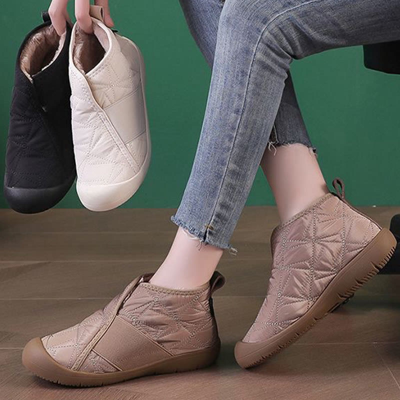 Plus Size Waterproof Warm Slippers - image 0