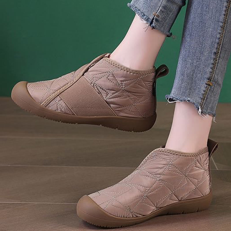 Plus Size Waterproof Warm Slippers - image 4