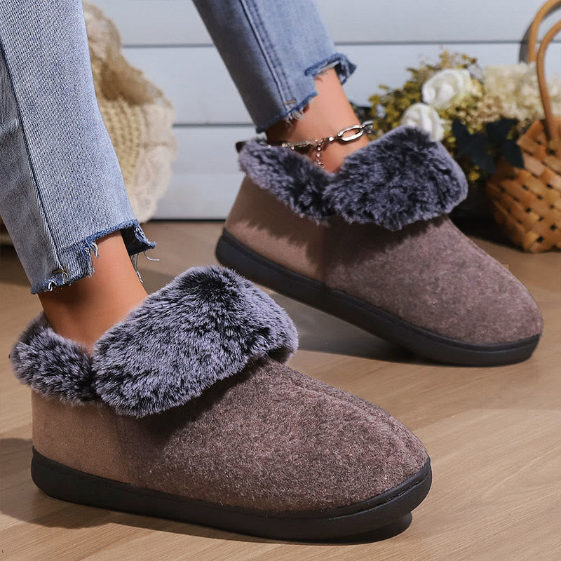 Plus Size  Comfort Non Slip Slippers - Coffee - EU44-45(US10-11) - image 7