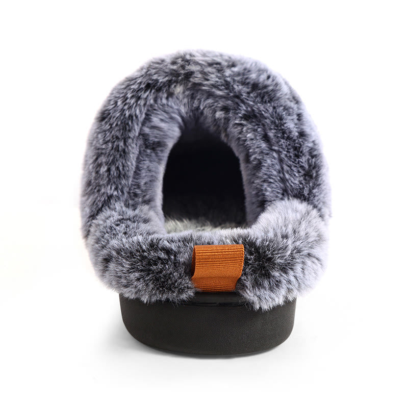Plus Size Warm Lined Soft Floor Slippers - image 4