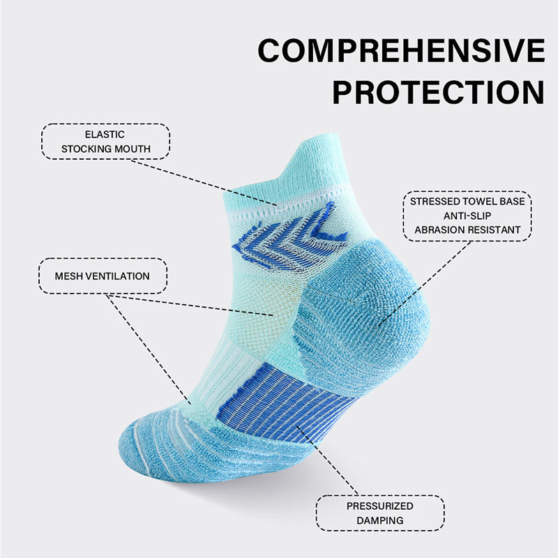 Plus Size Mesh Ankle Compression Socks(6 Pairs) - image 1