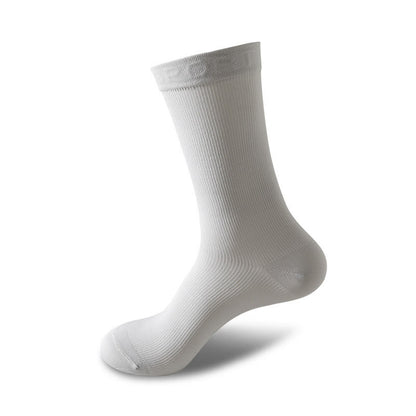 Plus Size Anti Slip Strips Quarter Compression Socks(6 Pairs) - Grey - EU37-45(US4-11) - image 12