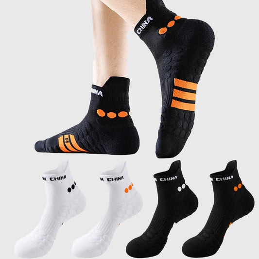 Plus Size Anti Wear Design Ankle Compression Socks(4 Pairs) - image 0