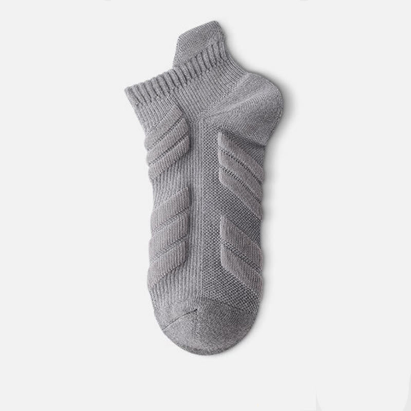 Plus Size Ankle Support Ankle Compression Socks(5 Pairs) - Grey - EU38-44(US5-10) - image 10