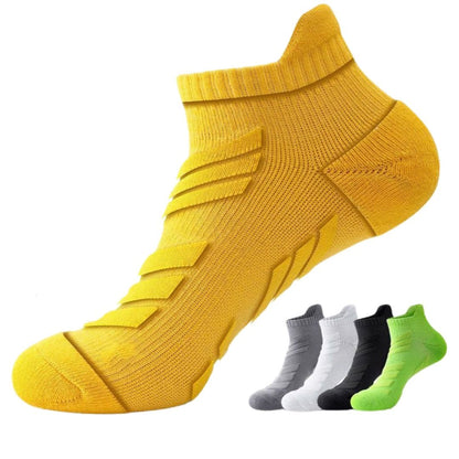 Plus Size Ankle Support Ankle Compression Socks(5 Pairs) - Multicolor - EU38-44(US5-10) - image 11