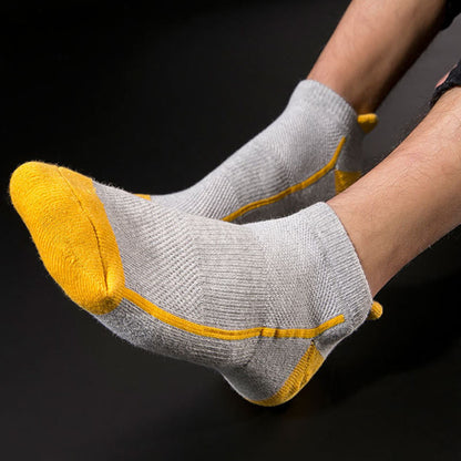 Plus Size Solid Ankle Compression Socks(5 Pairs) - image 3