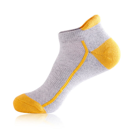 Plus Size Solid Ankle Compression Socks(5 Pairs) - Grey - EU38-44(US5-10) - image 10