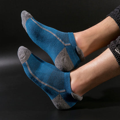 Plus Size Solid Ankle Compression Socks(5 Pairs) - image 1