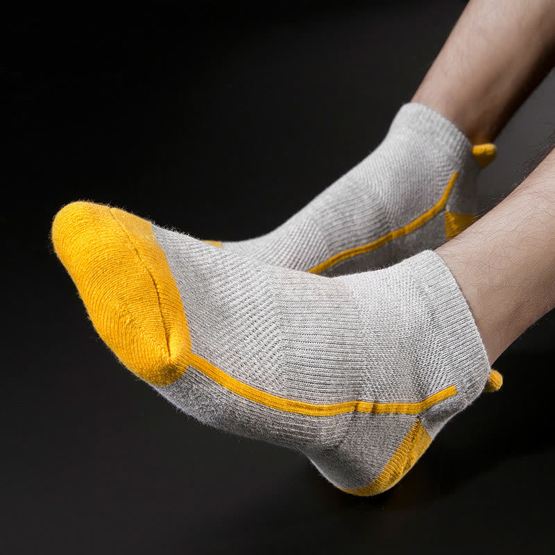 Plus Size Solid Ankle Compression Socks(5 Pairs) - image 4