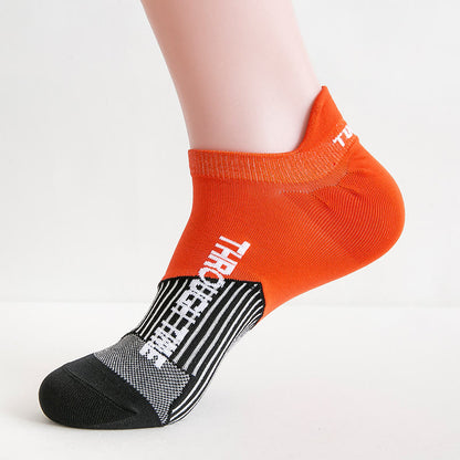 Plus Size Arch Relief Ankle Compression Socks(5 Pairs) - Orange - EU38-44(US5-10) - image 6