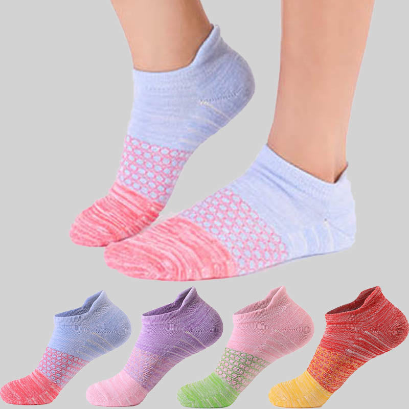 Plus Size Tie Dye Ankle Compression Socks(4 Pairs) - Multicolor - EU39-42(US6-8.5) - image 0