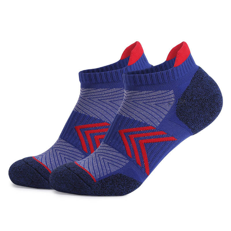 Plus Size Competition Ankle Compression Socks(6 Pairs) - Navy Blue - EU47-50(US12.5-15) - image 6