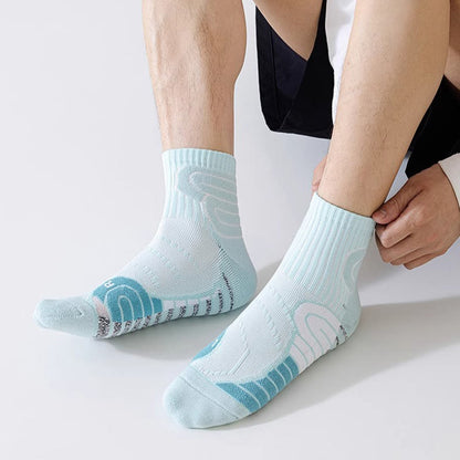 Plus Size 3D Protection Ankle Compression Socks(5 Pairs) - image 1