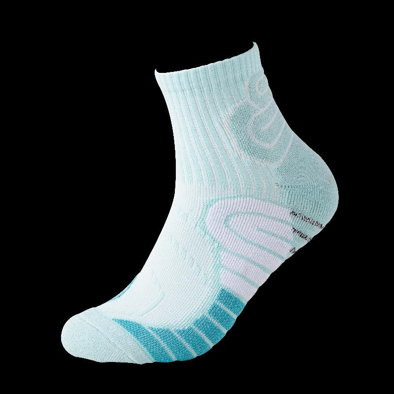 Plus Size 3D Protection Ankle Compression Socks(5 Pairs) - Light Green - EU38-44(US5-10) - image 5