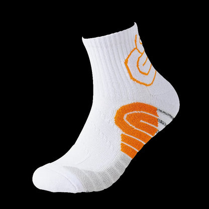Plus Size 3D Protection Ankle Compression Socks(5 Pairs) - White - EU38-44(US5-10) - image 3