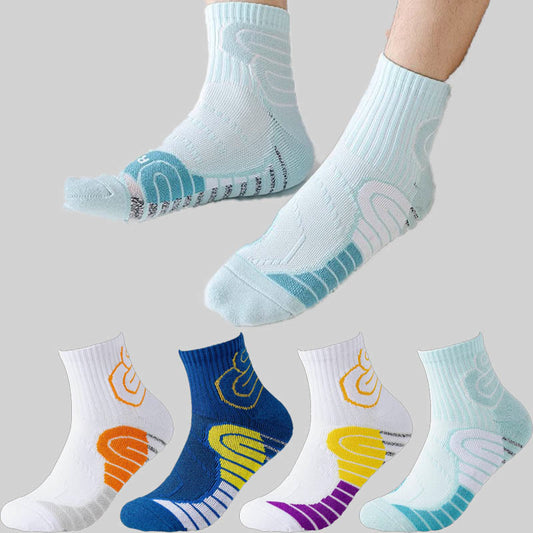 Plus Size 3D Protection Ankle Compression Socks(5 Pairs) - image 0