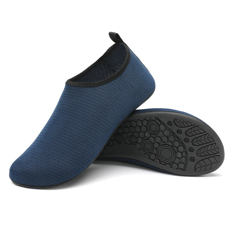 Plus Size Beach Slippers - Navy Blue - EU46-47(US12-12.5) - image 9
