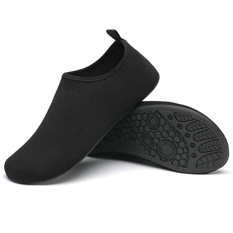Plus Size Beach Slippers - Black - EU46-47(US12-12.5) - image 7