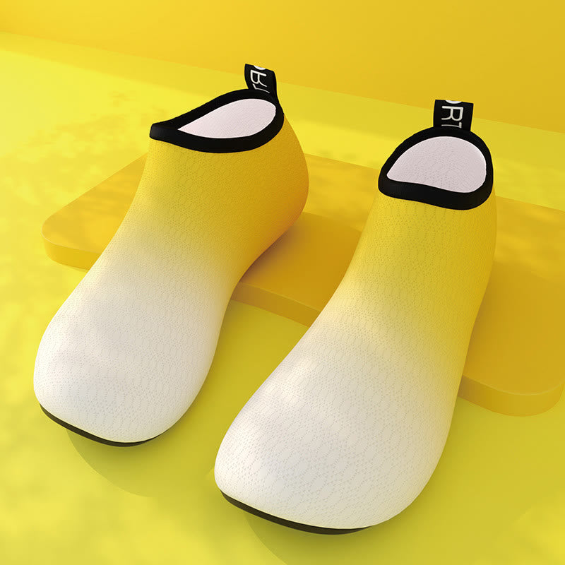 Plus Size Quick Drying Slippers - Yellow - EU44-45(US10-11) - image 5