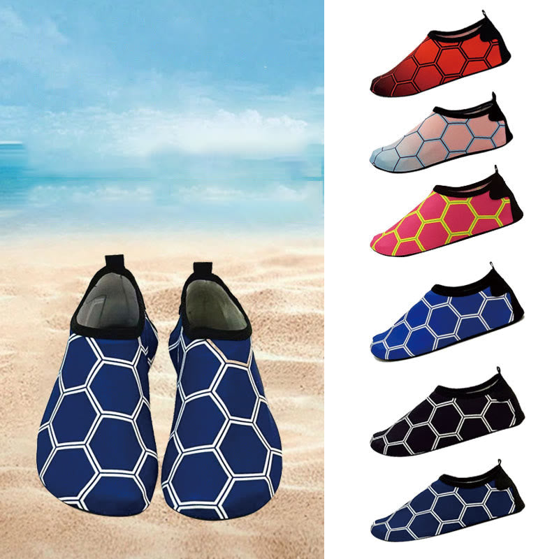 Plus Size Hexagon Slippers - image 0