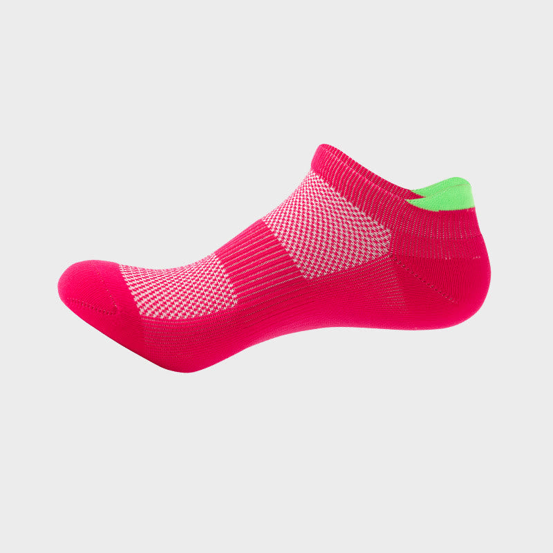 Plus Size Competition Grade Ankle Compression Socks(5 Pairs) - Red - EU41-45(US7.5-11) - image 4