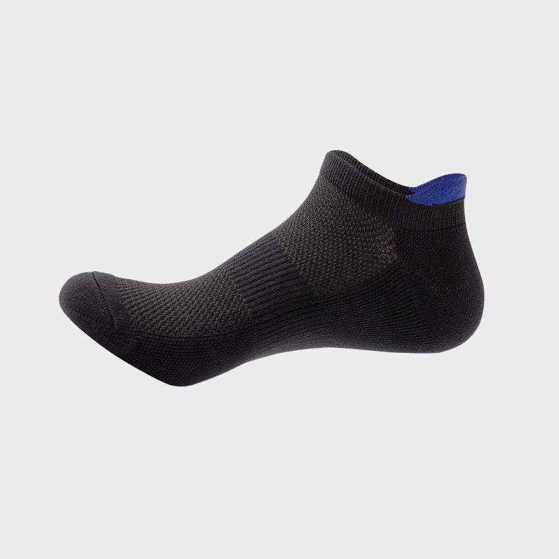 Plus Size Competition Grade Ankle Compression Socks(5 Pairs) - Black - EU41-45(US7.5-11) - image 3