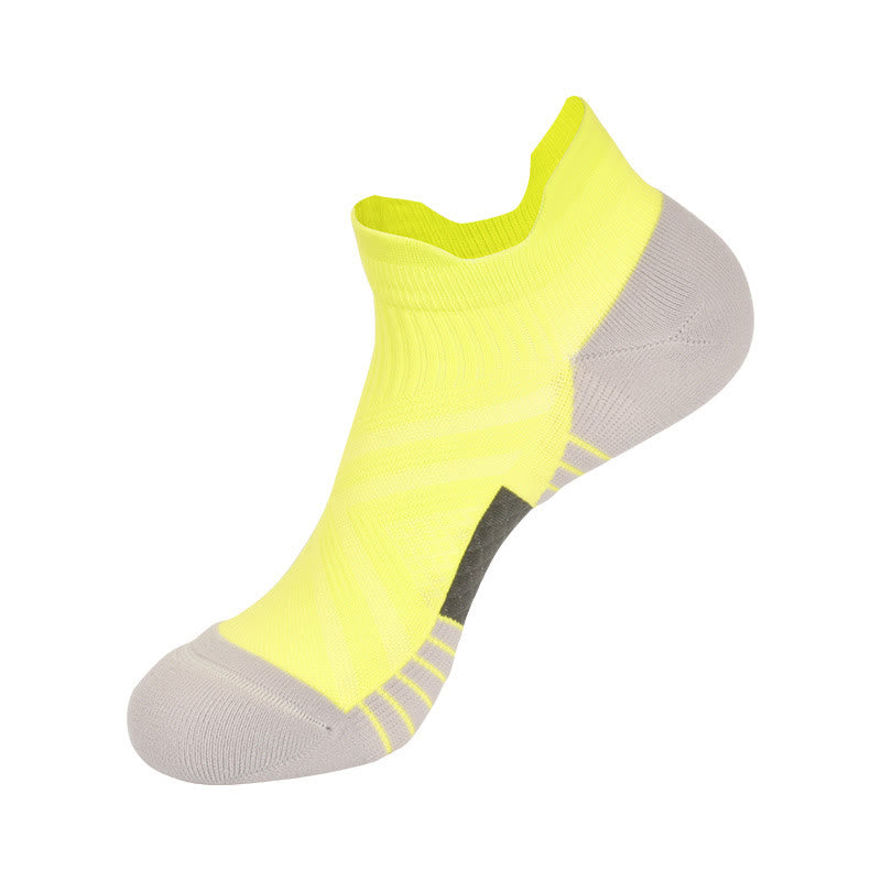 Y Heel Design Ankle Compression Socks(3 Pairs) - Green - EU36-40(US3-7) - image 1